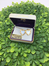 Load image into Gallery viewer, Black Hills Gold Filled 10k 12k Gold Accents Flower Heart Shaped Locket
