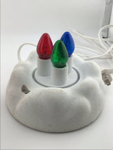 Load image into Gallery viewer, 1993 Avon “Chilly Sam” Light Up Snowman Figure 10 Inch *Base has Spots*
