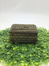 Load image into Gallery viewer, French Style Gold Ormolu JB Finished Metal Trinket Box
