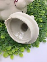 Load image into Gallery viewer, Tom the Piper's Son Holding Pig Ivory 1940s Shawnee Pottery Ceramic
