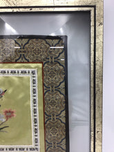 Load image into Gallery viewer, Chinese Silk Flowers Butterfly Embroidered Panel

