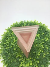Load image into Gallery viewer, Viking Modernistic Art Deco 1920s Pink Satin Frosted Vase
