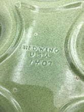 Load image into Gallery viewer, Green Speckle Console Bowl Dish #B1407 Leaf Design
