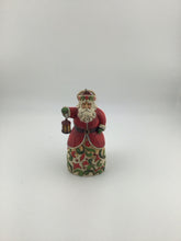Load image into Gallery viewer, Jim Shore - Santa with lantern ornament
