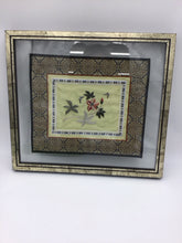 Load image into Gallery viewer, Chinese Silk Flowers  Embroidered Panel
