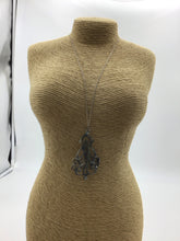 Load image into Gallery viewer, Sterling Silver Art Nouveau Fairy Necklace
