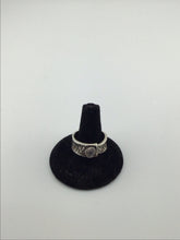 Load image into Gallery viewer, Rare Sterling Silver Brave Spirita Natural Rose Quartz Etched Ring
