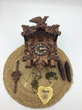 Load image into Gallery viewer, Hones Black Forest Mechanical Wood Cuckoo Clock
