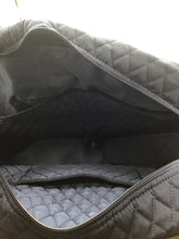 Load image into Gallery viewer, Vera Bradley Navy blue quilted grand traveler bag
