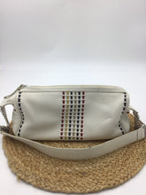 Load image into Gallery viewer, Brighton Purse White leather barrel shoulder bag
