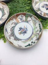 Load image into Gallery viewer, Set of 5 Antique Japanese Imari Porcelain Appetizer Plates
