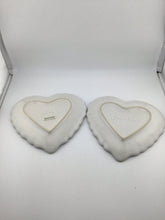 Load image into Gallery viewer, Set 2 Juliska Berry &amp; Thread Whitewash - Heart Canape Plate, 6 1/2
