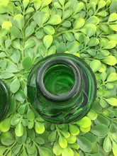 Load image into Gallery viewer, Set/2 Pocahontas Indian Herb Green Glass
