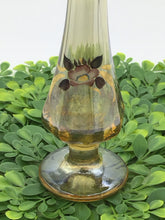 Load image into Gallery viewer, Golden 50th Anniversary Glass Swung Vase
