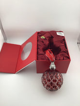 Load image into Gallery viewer, 2013 Annual Ruby Cut Crystal Ball Christmas

