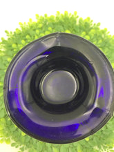 Load image into Gallery viewer, Blue April Showers Carnival Glass Vase
