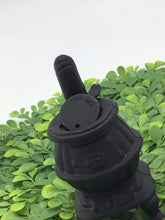Load image into Gallery viewer, 5" Miniature Black Cast Iron Pot Belly Stove
