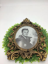 Load image into Gallery viewer, Victorian Brass Ornate Photo (Kirk Douglas)
