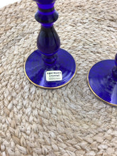 Load image into Gallery viewer, champagne flutes with gold leaf
