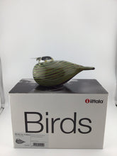 Load image into Gallery viewer, iittala - Signed whip poor will hand blown glass bird (BOX)
