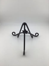 Load image into Gallery viewer, Peggy Karr 8.5" Olives Sunflowers w/Black Stand
