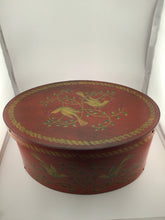 Load image into Gallery viewer, Wilton &amp; Lee Ltd - Vintage hand painted bentwood oval shaker box

