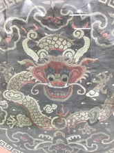Load image into Gallery viewer, Antique Chinese Peach/Gray Dragon
