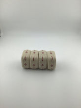 Load image into Gallery viewer, WT Red Set/4 Napkin Rings
