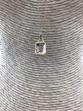 Load image into Gallery viewer, Square Amethyst Pendant
