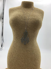 Load image into Gallery viewer, Sterling Silver Art Nouveau Fairy Necklace
