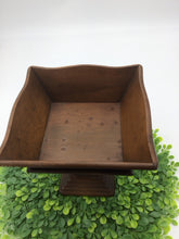 Load image into Gallery viewer, Wooden Pedestal Fruit &amp; Nut Serving Dish
