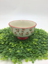 Load image into Gallery viewer, 6" Red Floral Bowl
