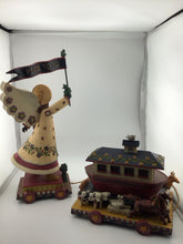 Load image into Gallery viewer, 2-pc Americana Christmas, Angel pulling Ark
