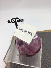 Load image into Gallery viewer, Pink Blown Glass Ornament by Glass Eye Studio
