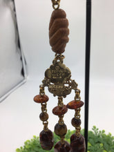 Load image into Gallery viewer, Steven Dweck Bronze Tiger Eye Charm Key Chain
