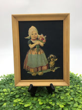 Load image into Gallery viewer, 1940's Dutch Girl 3D Print Framed
