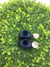 Load image into Gallery viewer, Vintage Blue Violin Salt and Pepper Shakers
