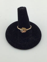 Load image into Gallery viewer, Black Hills Gold W Diamond Sz 6 3/4 10 KGT

