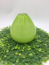 Load image into Gallery viewer, Carlo Moretti Raymor Style Murano Cased Glass Vase Lime Green
