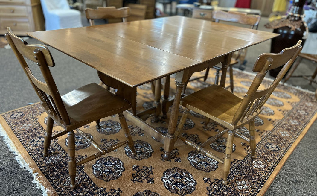 Maple Table and Chairs